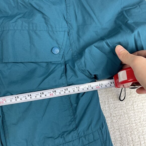 Vintage Retro REI Blue Goose Down Quilted Mountain Parka Jacket Hooded (*Read*) - Picture 14 of 16